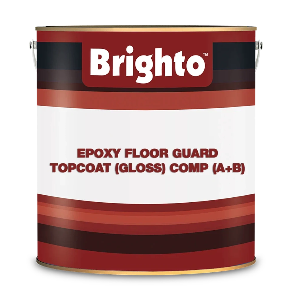 Brighto Epoxy Floor Guard Topcoat (Gloss) Comp (A+B)